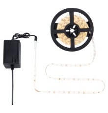 Rexant 142-909 Комплект светодиодной ленты 5 м с блоком питания IP65, теплое белое свечение 3000 К LAMPER