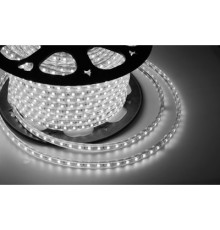 Rexant 142-605 LED лента 220 В, 10х7 мм, IP67, SMD 2835, 60 LED/m, цвет свечения белый, бухта 100 м
