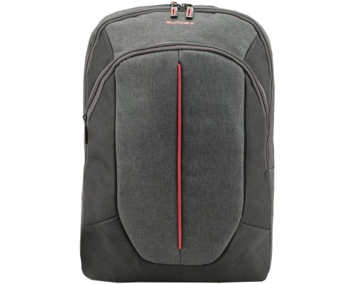 [Сумка для ноутбука] Рюкзак SUMDEX PON-263GY(полиэстр  серый до 15,6