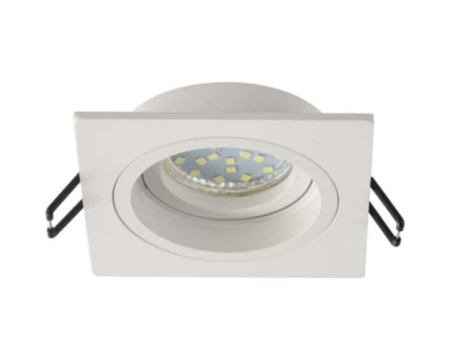 [точечные светильники] Эра Б0054348 Встраиваемый светильник алюминиевый ЭРА KL85 WH MR16/GU5.3 белый