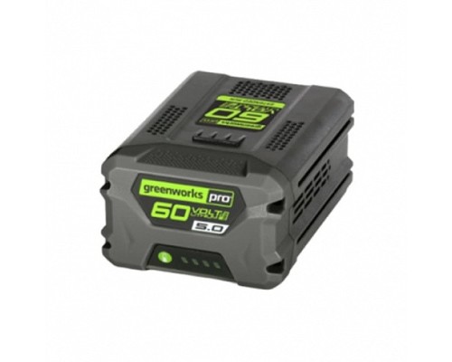 [Аккумуляторы и зарядные устройства] Greenworks Аккумулятор G60B5, {60В, 5 А.ч} [2944907]