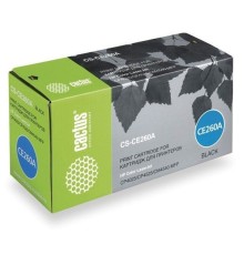 Картридж лазерный Cactus CS-CE260A черный (8500стр.) для HP LJ CP4025/CP4525/CM4540
