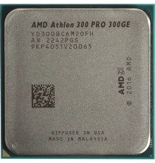 CPU AMD Athlon (300) PRO 300GE OEM (YD300BC6M2OFH) {(3.4GHz,5MB,35W,AM4) tray, with Radeon Vega Graphics} 