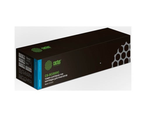 [расходные материалы] Картридж лазерный Cactus CS-SC2020C 006R01694 голубой (3000стр.) для Xerox DocuCentre SC2020/ SC2020NW