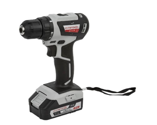 [Дрель, Шуруповерт] ИНТЕРСКОЛ ДА-10/18В МиниМАКС бесщеточная аккумуляторная дрель-шуруповерт Li-ion АПИ [709.1.2.70] { кейс, 2 аккум. 1,5Ач, ЗУ } 