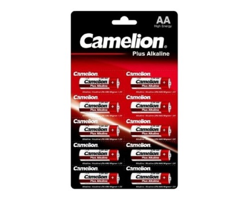 [Батарейка] Camelion Plus Alkaline BL1x10  LR6 отрывные (LR6-BP1x10P, батарейка,1.5В) (10 шт. в уп-ке)