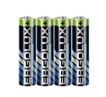 Ergolux Alkaline SR4 LR03 (LR03 SR4, батарейка,1.5В)(4 шт. в уп-ке)