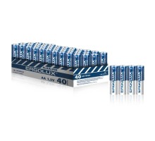 Ergolux...LR6 Alkaline BOX40 ( LR6 BOX40, батарейка,1.5В) (40 шт. в уп-ке)