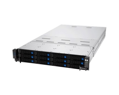 [серверная платформа] Asus RS720-E10-RS12 3x SFF8643 (SAS/SATA)+ 4x SFF8654x8 (NVME) + 4x SFF8654x4 (NVME) on the  backplane, support 8xNVME to motherboard, 2x 10GbE (Intel x710), 2x 1600W, (401599)