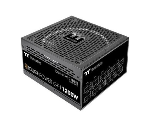 [Блок питания] Блок питания Thermaltake ATX 1200W Toughpower GF1 (ARGB) 80+ gold (24+4+4pin) APFC 140mm fan (color LED) 12xSATA Cab Manag RTL [PS-TPD-1200FNFAGE-1]