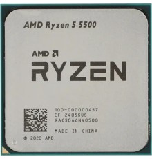 CPU AMD Ryzen 5 5500 OEM (100-000000457) {3,60GHz, Turbo 4,20GHz, Without Graphics AM4}