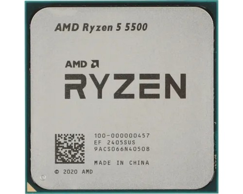 [Процессор] CPU AMD Ryzen 5 5500 OEM (100-000000457) {3,60GHz, Turbo 4,20GHz, Without Graphics AM4}