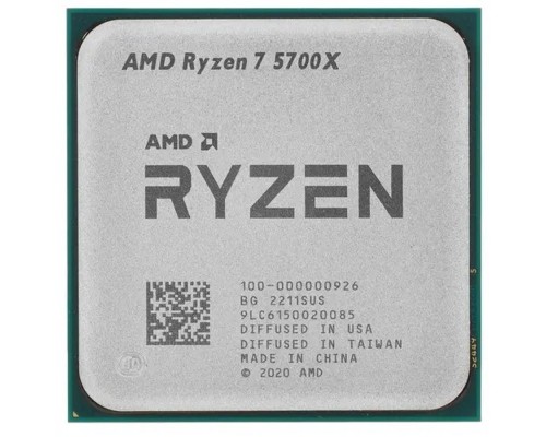 [Процессор] CPU AMD Ryzen 7 5700X OEM (100-000000926) { 3,40GHz, Turbo 4,60GHz, Without Graphics AM4}