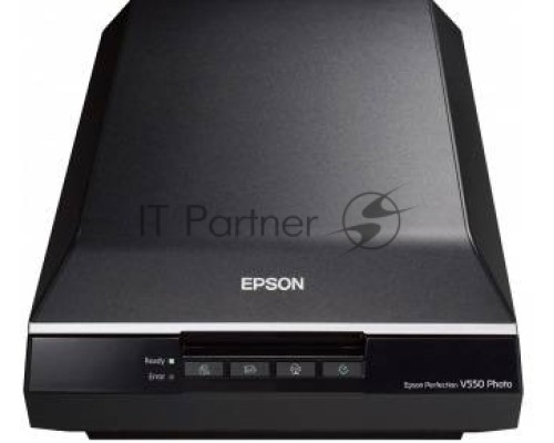 Сканер EPSON Perfection V550 Photo, планшетный, A4, CCD, 6400x9600 dpi, 3,4D, слайд-адаптер, USB 2.0