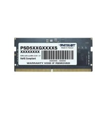 Память DDR5 32Gb 4800MHz Patriot PSD532G48002S RTL PC5-38400 CL40 SO-DIMM 260-pin 1.1В dual rank