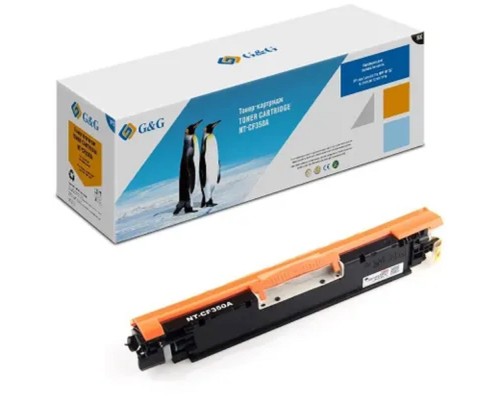 [Расходные материалы] Тонер-картридж G&G, GG-CF350A  аналог HP CF350A/130A черный 1.3k с чипом