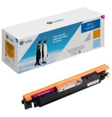 Тонер-картридж G&G,GG-CF353A  аналог HP CF353A/130A красный 1k с чипом