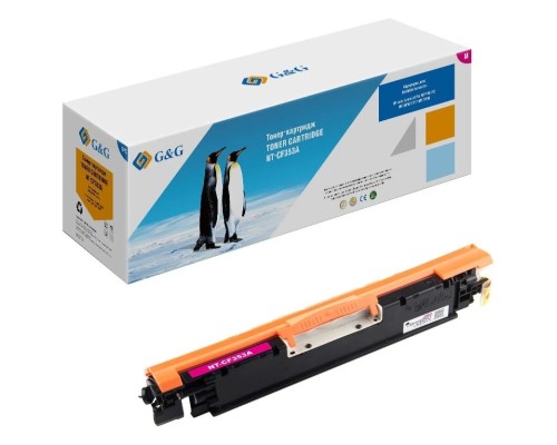 [Расходные материалы] Тонер-картридж G&G,GG-CF353A  аналог HP CF353A/130A красный 1k с чипом