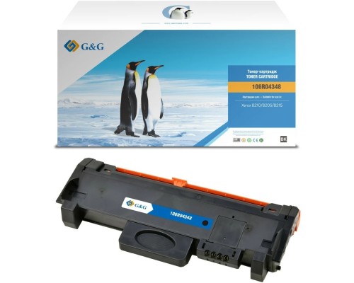 [Расходные материалы] Тонер-картридж G&G,GG-106R04348  аналог Xerox 106R04348 3k с чипом GG-106R04348