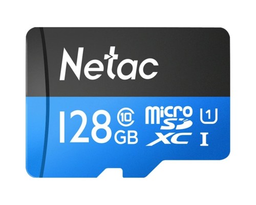 [Карта памяти ] Micro SecureDigital 128GB Netac microSDXC Class10  NT02P500STN-128G-S P500 w/o adapter