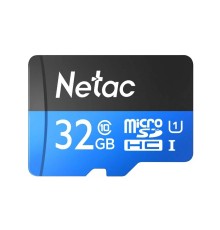 Micro SecureDigital 32GB Netac microSDXC Class10 NT02P500STN-032G-R P500 + adapter