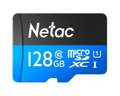[Карта памяти ] Micro SecureDigital 128GB Netac microSDHC Class10 NT02P500STN-128G-R P500 + adapter