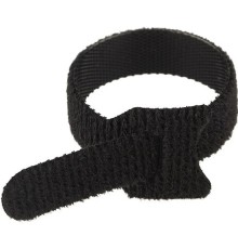 REXANT (07-7155) Хомут–липучка многоразовый 150х12 мм, черный (упак. 12 шт.) (07-7156)