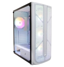 1STPLAYER FIREBASE X4 White / ATX, TG / 4x120mm LED fans inc. / X4-WH-4F1-W