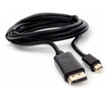 Cablexpert CCP-mDP2-6 Кабель miniDP<->DP , 20M/20M, v.1.2, 4K, 1.8м, черный, позол.разъемы, пакет