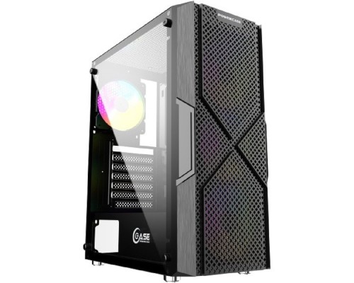 [Корпус] Powercase MISTRAL T4B, TEMPERED GLASS, 4X 120MM 5-COLOR FAN, ЧЁРНЫЙ, ATX (CMITB-L4)