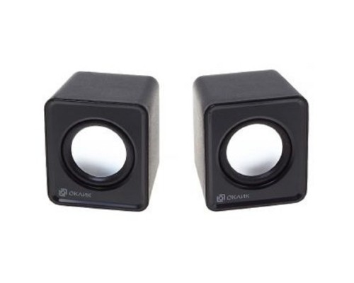 [Колонки Oklick] Oklik OK-331 2.0 черный 6Вт