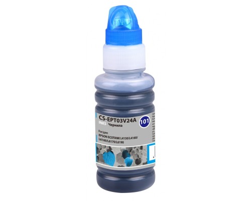 [Расходные материалы] Чернила Cactus CS-EPT03V24A 101C голубой 70мл для Epson L4150/L4160/L6160/L6170