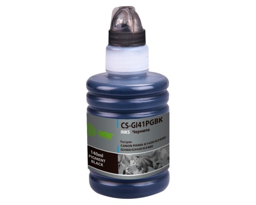[расходные материалы] Чернила Cactus CS-GI41PGBK черный 140мл для Canon PIXMA G1420/G2420/G2460/G3420/G3460