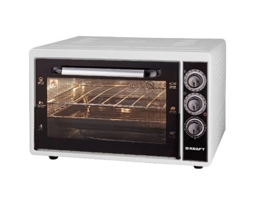 [Микроволновые печи] KRAFT KF-MO 3800 W Мини-печь, 38 л, белый 