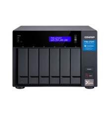 QNAP TVS-672XT-i3-8G Сетевое хранилище без дисков SMB 6-Bay NAS, Intel Core i3-8100T 4-core 3.1 GHz Processor, 8GB DDR4 RAM (max 32GB RAM), 6x 2.5