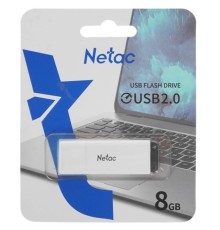 Netac USB Drive 8GB U185 NT03U185N-008G-20WH USB2.0 белый