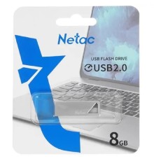 Netac USB Drive 8GB U326 NT03U326N-008G-20PN USB2.0 серебристый