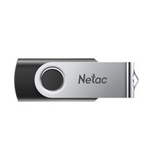 Netac USB Drive 128GB U505 USB2.0, ABS+Metal housing [NT03U505N-128G-20BK]