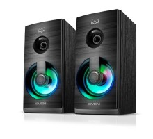 SVEN АС SPS-512, черный (6 Вт, питание USB, подсветка)   