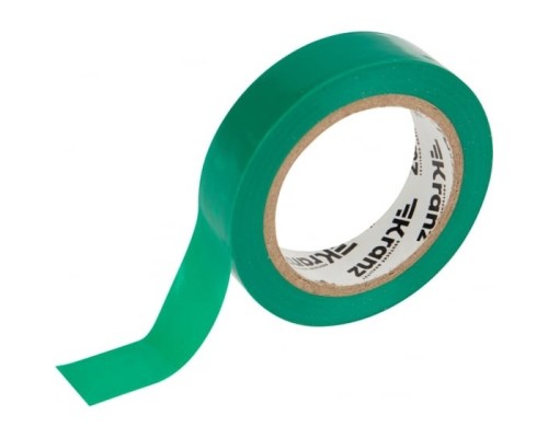 [ЭРА, Rexant Изолента] Rexant KR-09-2003 Изолента ПВХ 0,13х15 мм, 10 м, зеленая KRANZ