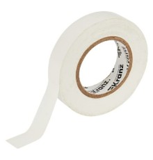 Kranz (KR-09-2101) Изолента ПВХ 0,13х15 мм, 25 м, белая (5 шт/уп)