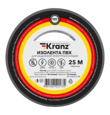Rexant KR-09-2108 Изолента ПВХ 0,13х15 мм, 25 м, серая KRANZ