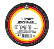 Rexant KR-09-2106 Изолента ПВХ 0,13х15 мм, 25 м, черная KRANZ