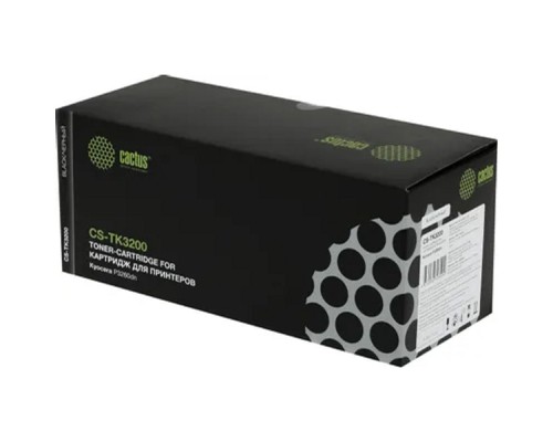 [расходные материалы] Картридж лазерный Cactus CS-TK3200 TK-3200 черный (40000стр.) для Kyocera P3260dn