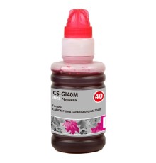Чернила Cactus CS-GI40M пурпурный 70мл для Canon Pixma G5040/G6040/GM2040