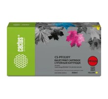 Картридж струйный Cactus CS-PFI320Y желтый (300мл) для Canon imagePROGRAF TM-200/TM-200 MFP L24ei/TM-205/TM-300
