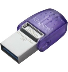 Kingston USB Drive 128Gb DataTraveler microDuo 3C DTDUO3CG3/128GB USB3.0 фиолетовый