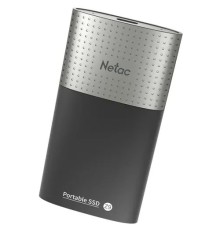 Netac Portable SSD 2TB Z9 <NT01Z9-002T-32BK> (USB3.2, up to 550/480MBs, 90х47.5х11.5mm, Aluminium+Plastic)