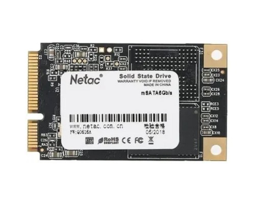 [носитель информации] Накопитель SSD Netac mSata N5M 256GB NT01N5M-256G-M3X TLC