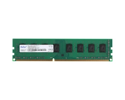 [Модуль памяти] Память DIMM DDR3 8Gb PC12800 1600MHz CL11 Netac 1.5V (NTBSD3P16SP-08)